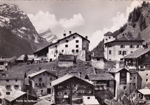 Svizzera partie splugen - partie,