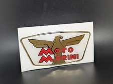 MOTO MORINI 105M LOGO ADESIVO 3D SIGLA EMBLEMA FREGIO STEMMA SCRITTA BADGE TARGA