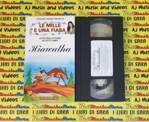 Vhs film hiawatha - hiawatha, mille