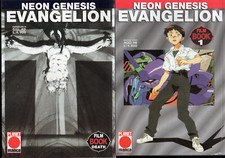 Neon Genesis EVANGELION Film Book 1-10 completa, planet manga 1998 USATI