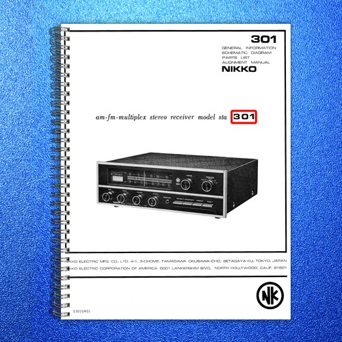 Nikko sta 301 - sta-301, amplifier