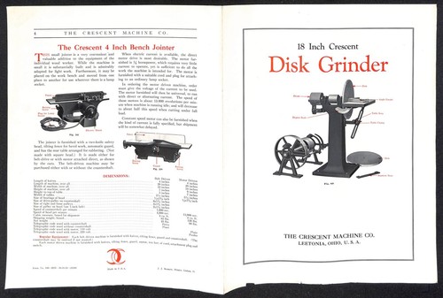 1924 crescent machine - 1924,