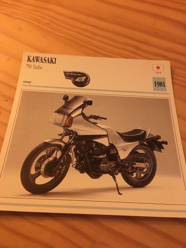 Kawasaki 750 turbo - , 1981