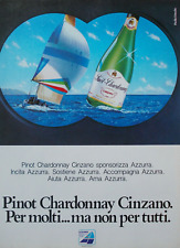 Pubblicità Advertising Werbung Italian Clipping 1986 PINOT CHARDONNAY CINZANO.