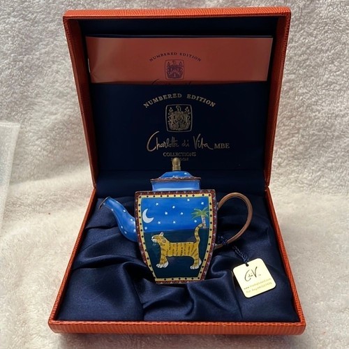 Teapot mini art - teapot, enamel