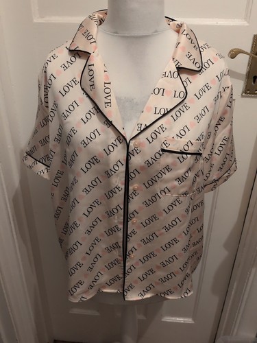 Pigiama top primark rosa - 14-16,