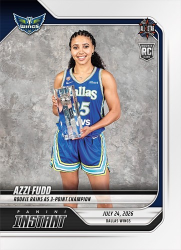 2026 panini instant wnba - instant, azzi