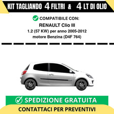 Tagliando per RENAULT Clio III