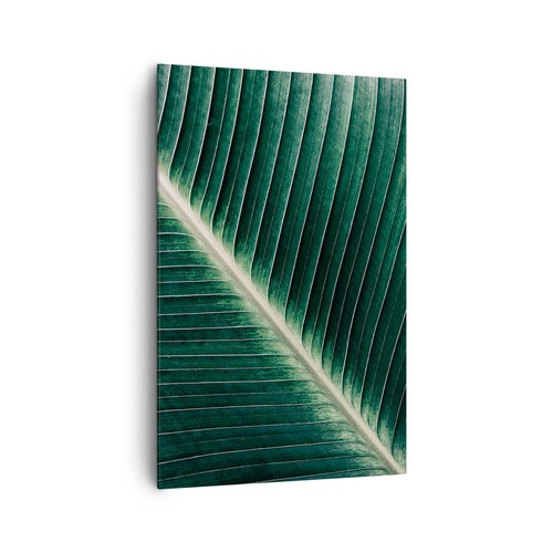 Quadro tela 80x120cm verde - quadro,