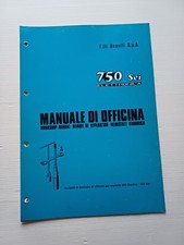 Benelli 750 SEI Elettronica 1977 Varianti Manuale Officina 750-500 originale