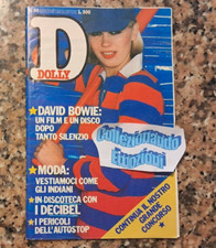 Dolly 90 1980-I Decibel-David Bowie+ poster-Lara Wendel