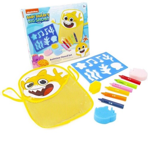 Baby shark bath time - shark, acqua