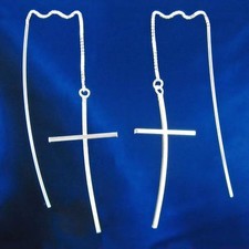 Lungo Sottile Croce a Filo