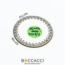 ZENITH 400 Disco Data Bianco, Numeri Neri Cod. 2557/1 Calib: 3019 PHC, 400 Re...