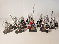 Lord Of The Rings minifigure - Gondor Army whit Aragon - Lot LOTR Medieval Brick