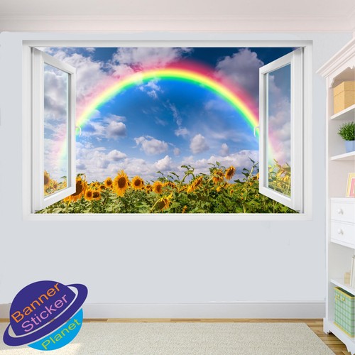 Adesivi murali arcobaleno - murali,