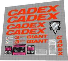 SET 3 DECALCOMANIE GIANT CADEX CFM 1993