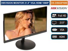 HIKVISION MONITOR 21.5" INGRESSO VIDEO VGA HDMI ALTA RISOLUZIONE FULL HD 1080P