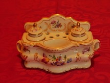 antico calamaio in ceramica di