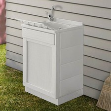 Mobile lavatoio 50x50 bianco