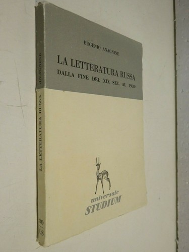 Letteratura russa dalla - la,