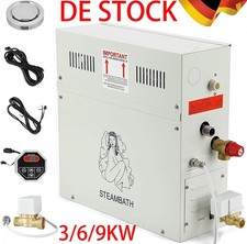 Automatico 6/9/12KW Generatore di Vapore Controllo per Sauna Spa Doccia DE STOCK