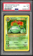 Pokemon Cards - PSA 8 1st