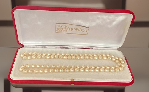 Collana perle vintage - perle, 32”