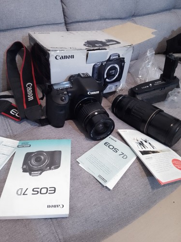 Fotocamera canon eos 18mp - fotocamera, 7d