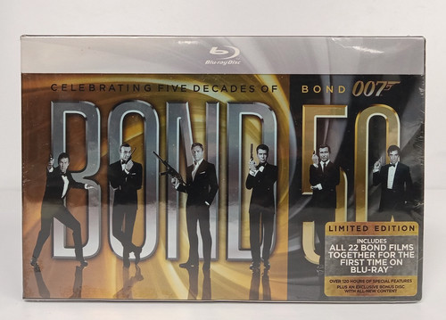 Bond celebrating five - 50:,