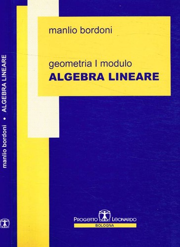 Geometria modulo algebra - geometria, i