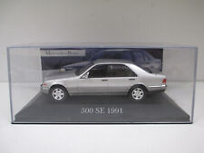 MERCEDES BENZ 500 SE / SEL W140 Gris Silver Argent Grey de 1991 par IXO au 1/43