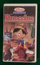 Vhs disney pinocchio - pinocchio,