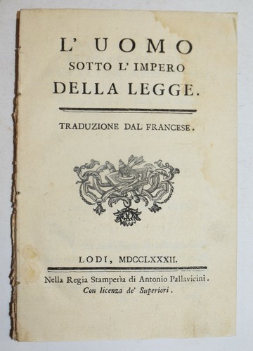 Uomo sotto impero - sotto, l’impero