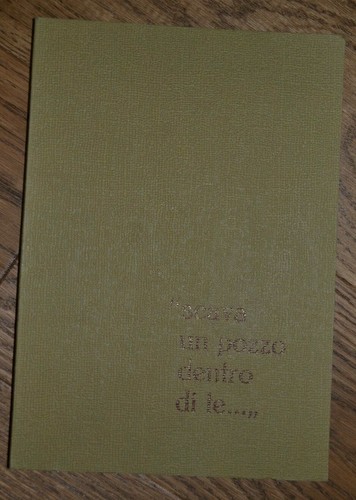 Scava pozzo dentro te - pozzo, di
