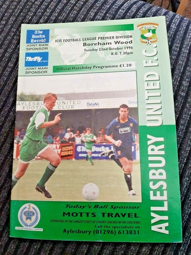 Aylesbury united boreham - aylesbury,