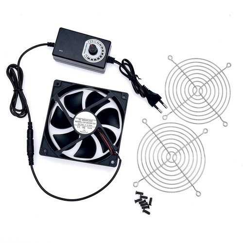 Jzk 12v 12cm ventola - 0.3a,