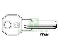 5PZ CHIAVI PUNZONATE PER