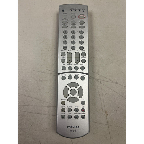 Toshiba 875 tv - toshiba, ct-875