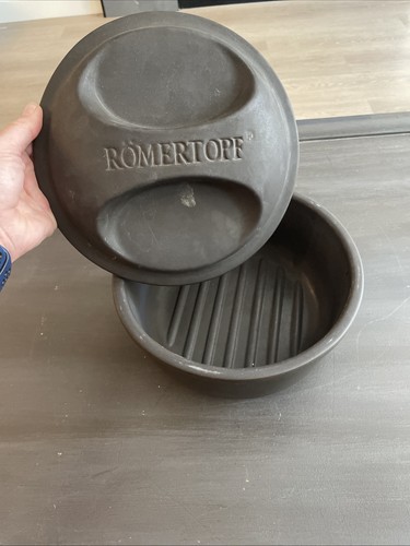 Romertopf black clay round - romertopf,