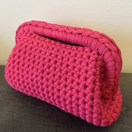Borsa clutch crochet - borsa,