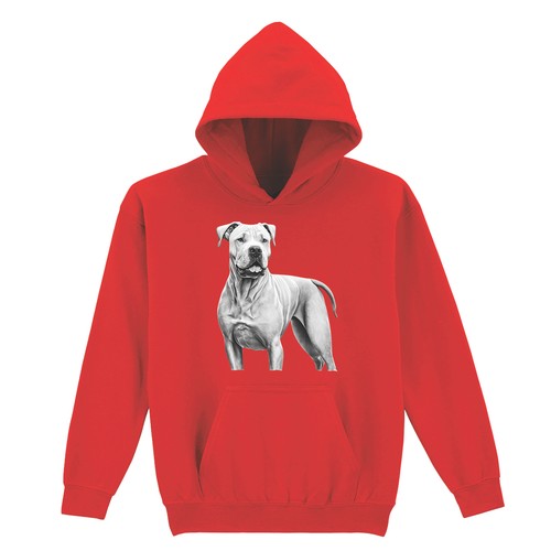 Felpa con cappuccio dogo - cappuccio,