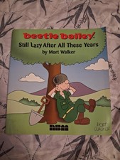 beetle bailey signed bookplate