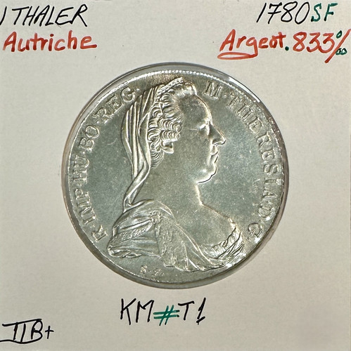 Autriche thaler 1780 - autriche,