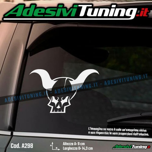 Adesivo teschio sticker - adesivo,