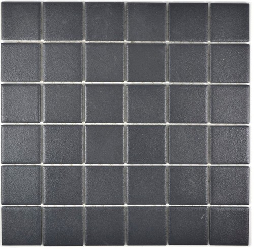 Mosaico ceramica nero - mosaico, in