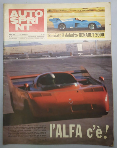 Autosprint anno xiii - n.14,,
