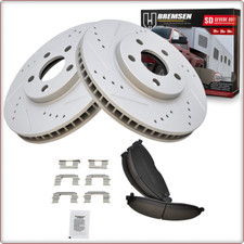 2 DISCHI FRENO FORATI CEPPI FRENO ANTERIORI PER PONTIAC FIREBIRD 1998 - 2002