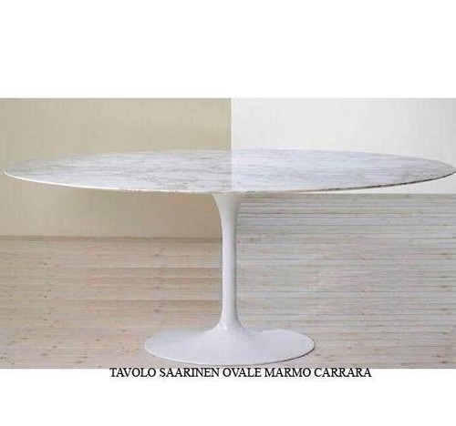 Tavolo tulip ovale 169x111 - ovale,