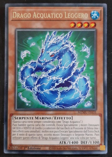 Drago acquatico leggero - leggero, rara